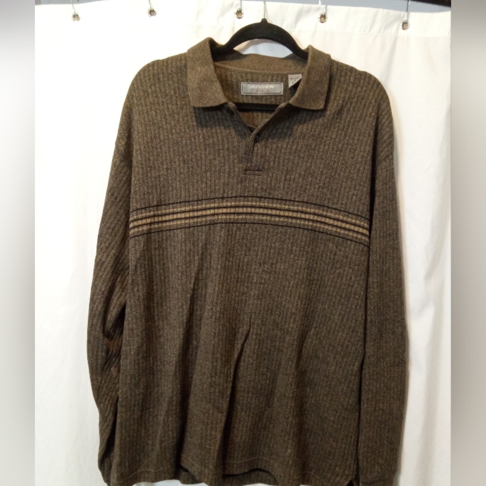 Pierre Cardin Long Sleeve Polo Shirt